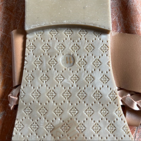 Mackin Girl Sandals Thick Straps Braided Small Heel - Picture 5 of 9